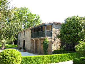 Casa de Rosalía en Padrón, sede de la Fundación Rosalía de Castro.