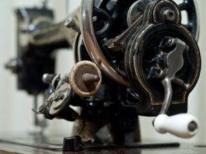 Máquina de coser antigua